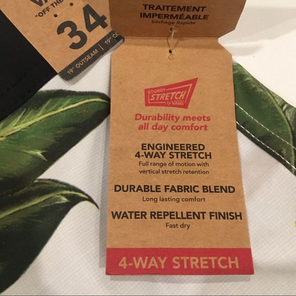 Vans Leaf Surf Board Shorts NWT - Picture 4 of 7